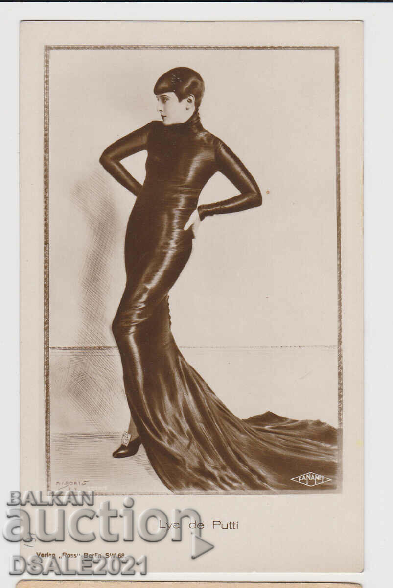 old Postcard actress Lya de Putti /69034