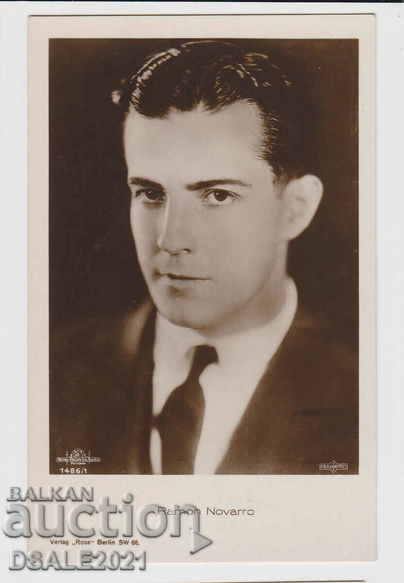 old Postcard actor Ramon Novarro /69026