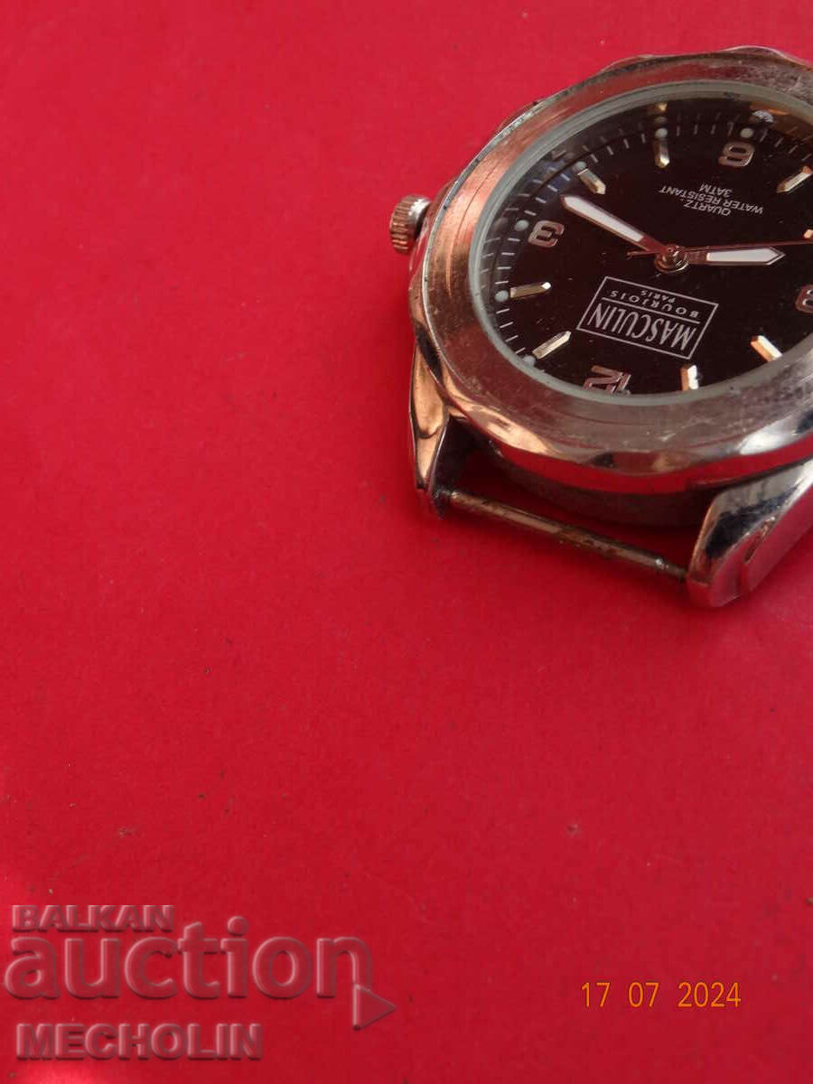 QUARTZ WATCH MASCULIN PARIS - 5 QUARTZ WATCH MASCULIN PARIS - 5