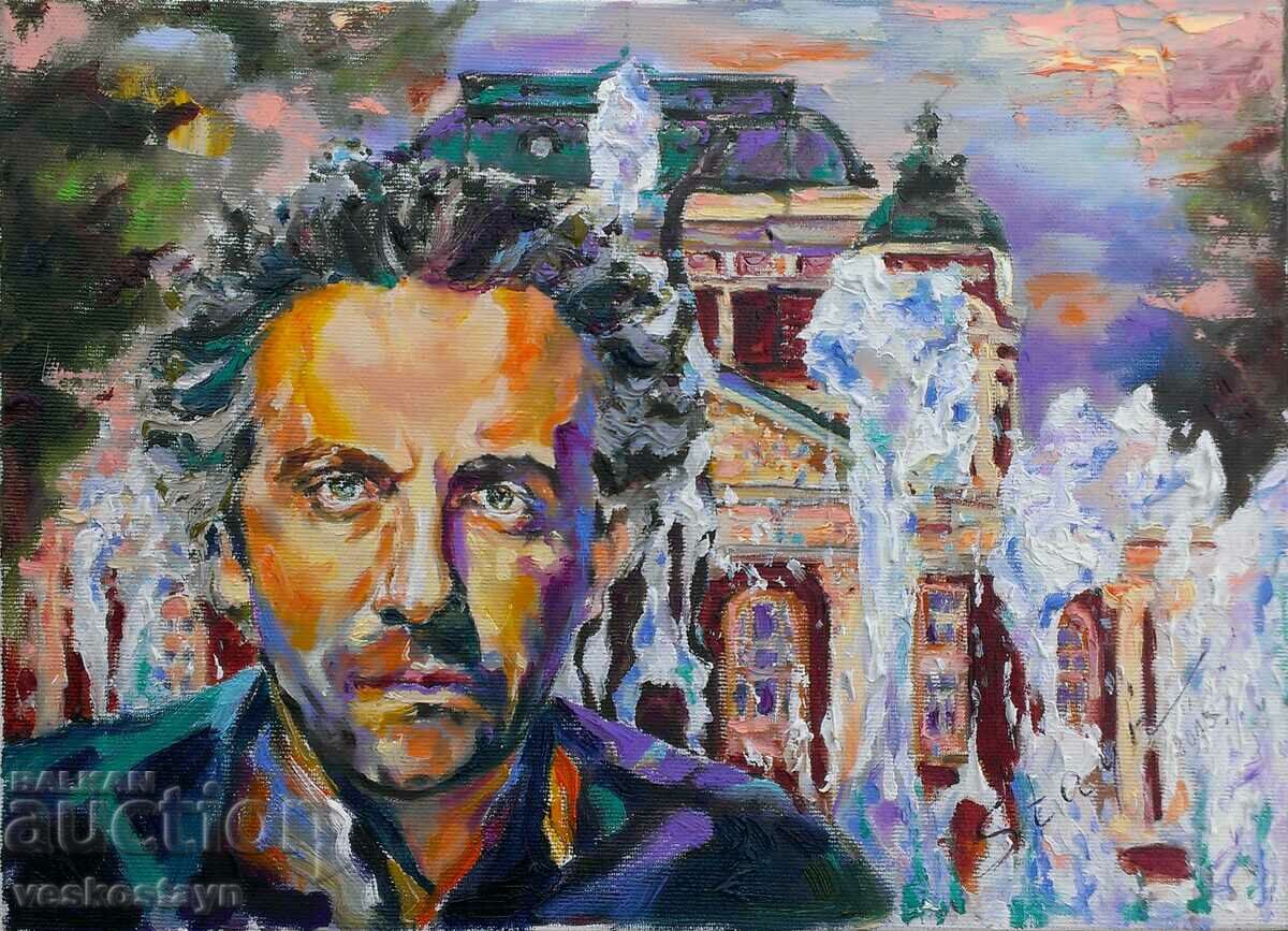 Portrait of Marius Kurkinski - artist Vesco Stein