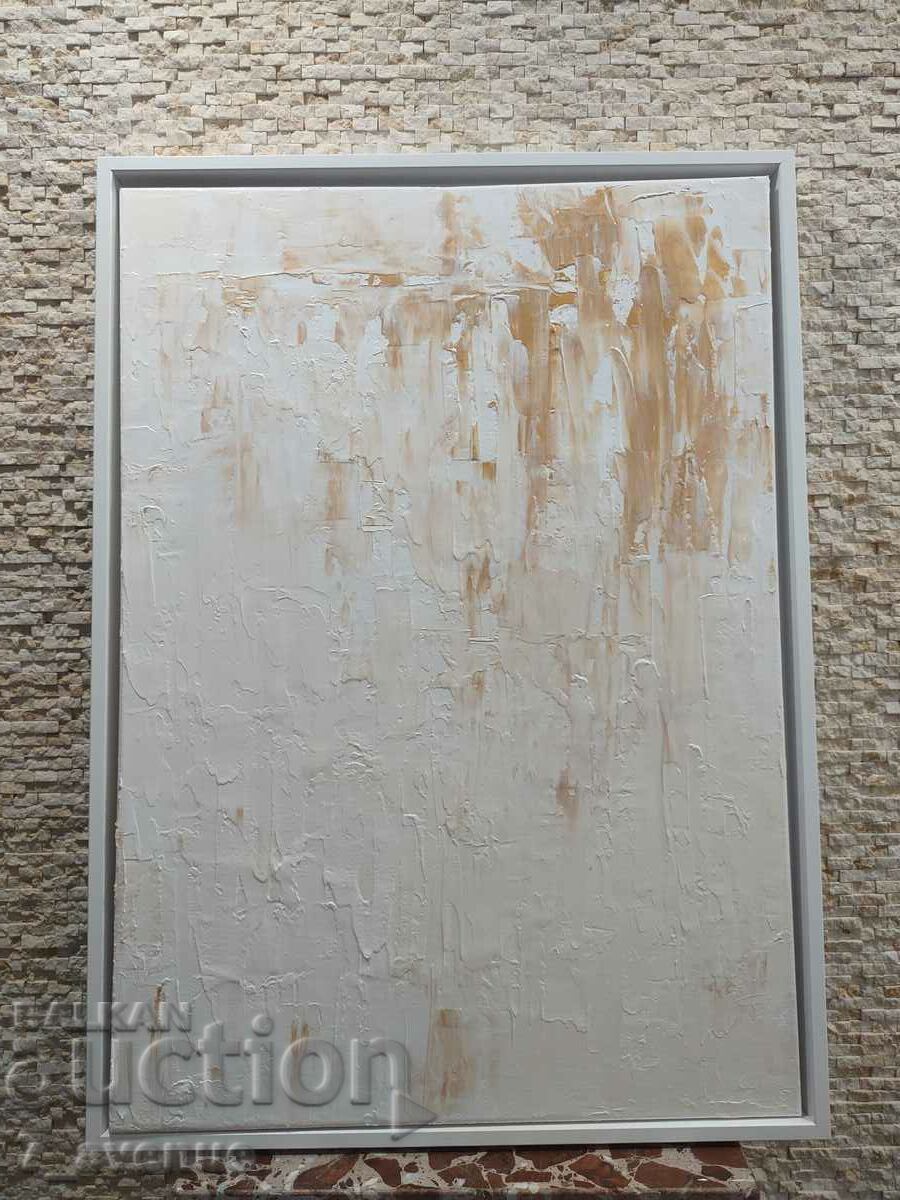 Πρωτότυπος πίνακας ακρυλικό σε καμβά, 50/70 εκ., «Όταν το όνειρο