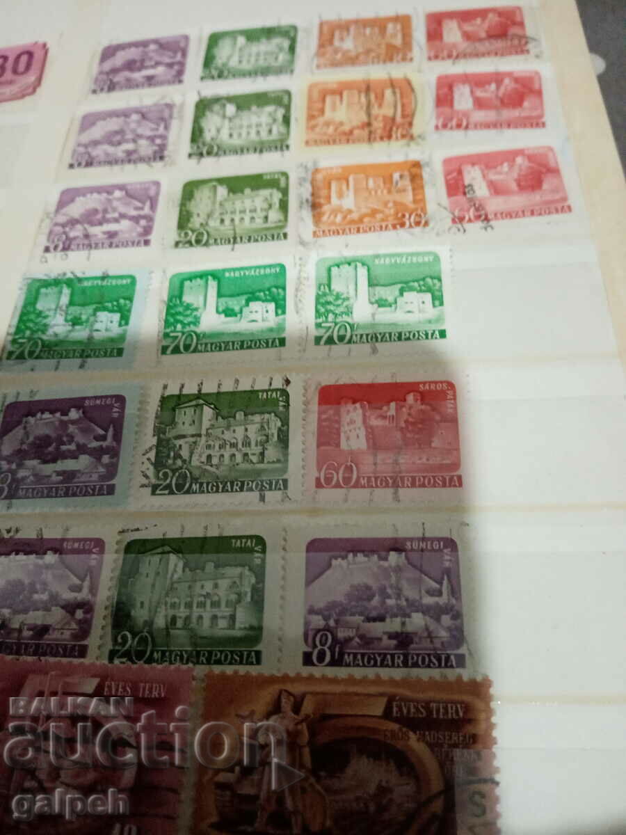Delivery of POSTAGE STAMPS - HUNGARY - 65 pcs. - BGN 10 Delivery of POSTAGE STAMPS - HUNGARY - 65 pcs. - BGN 10