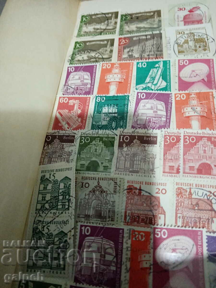 Auction POSTAGE STAMPS - GERMANY - 90 pcs. - BGN 10 Auction POSTAGE STAMPS - GERMANY - 90 pcs. - BGN 10