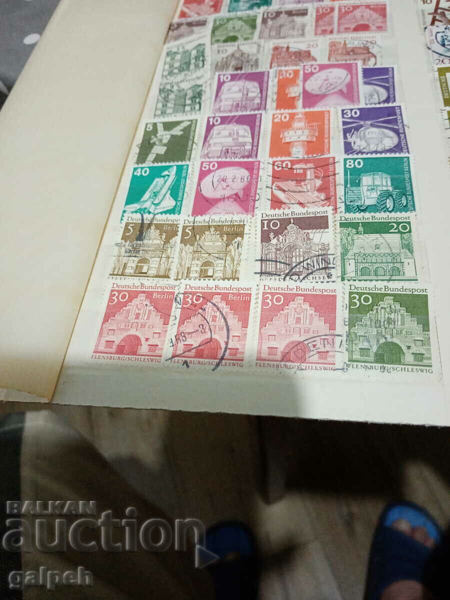 Delivery of POSTAGE STAMPS - GERMANY - 90 pcs. - BGN 10 Delivery of POSTAGE STAMPS - GERMANY - 90 pcs. - BGN 10