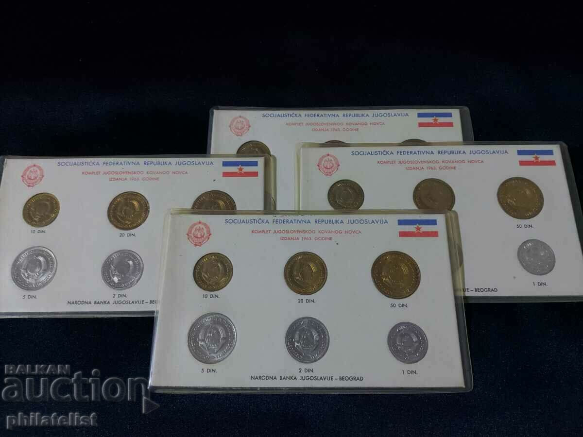 Delivery of Yugoslavia 1963 - Complete set of 6 coins Delivery of Yugoslavia 1963 - Complete set of 6 coins
