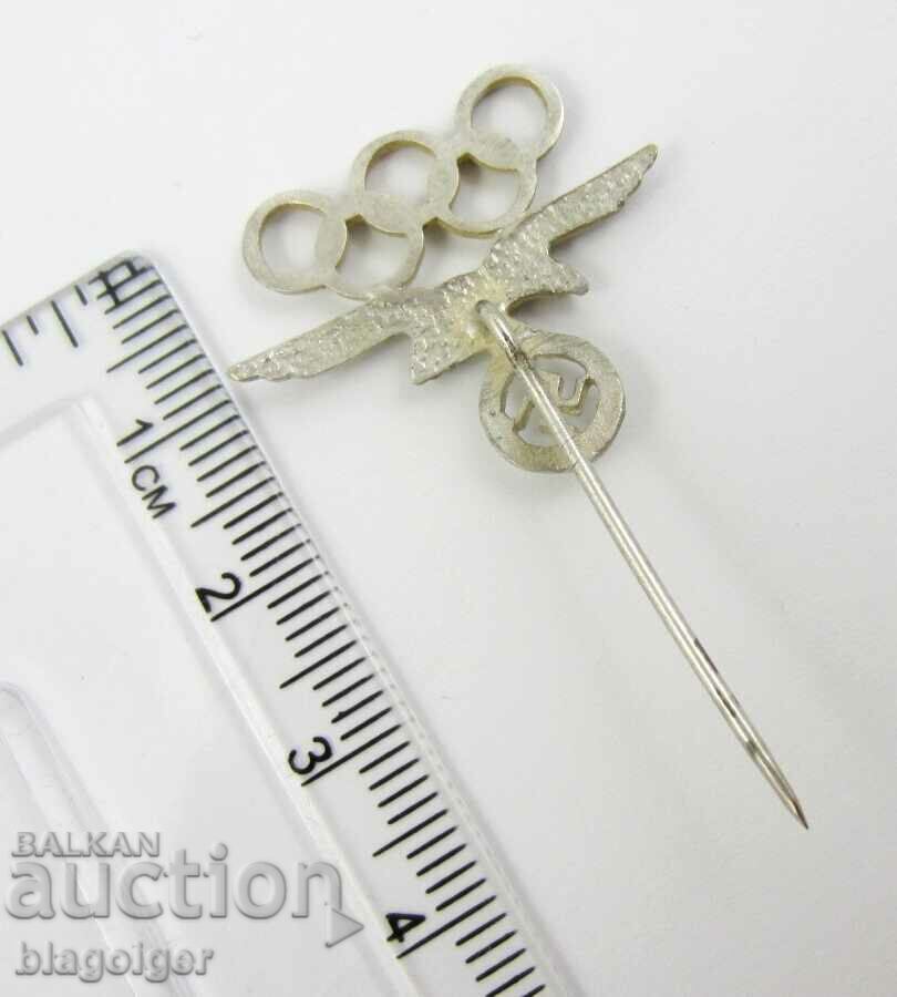 Delivery of Silver badge-Silver-Olympics Berlin 1936-Swastika