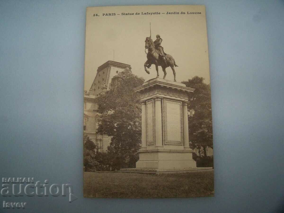 Old postcard view of Paris, 1910. with price 10.00 BGN | € 5.11