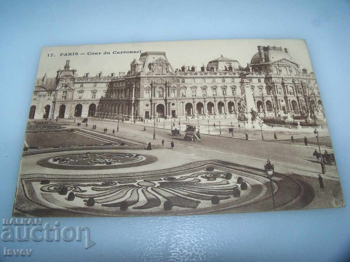 Auction Old postcard view of Paris, 1910. Auction Old postcard view of Paris, 1910.