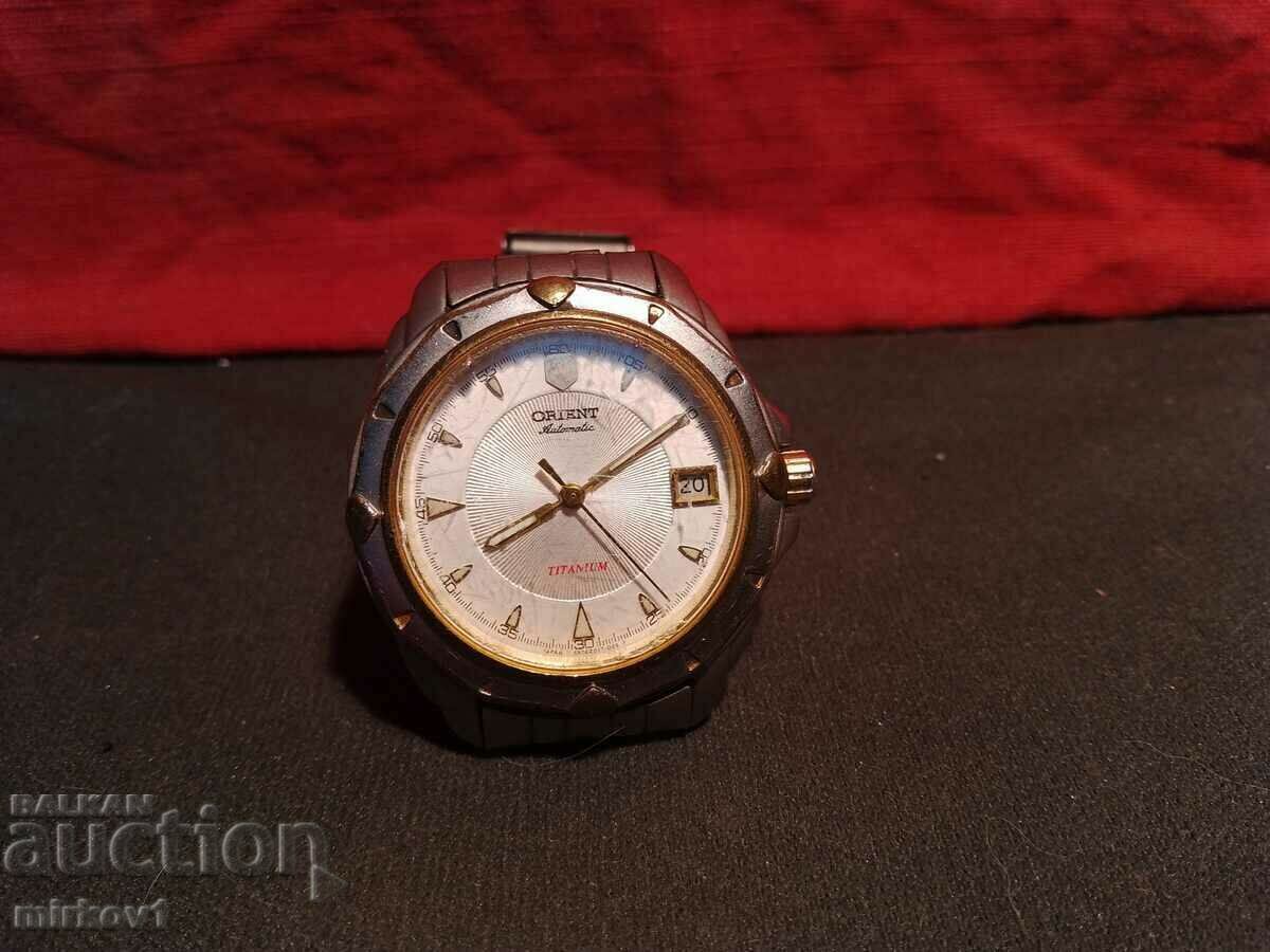ORIENT Titanium wristwatch