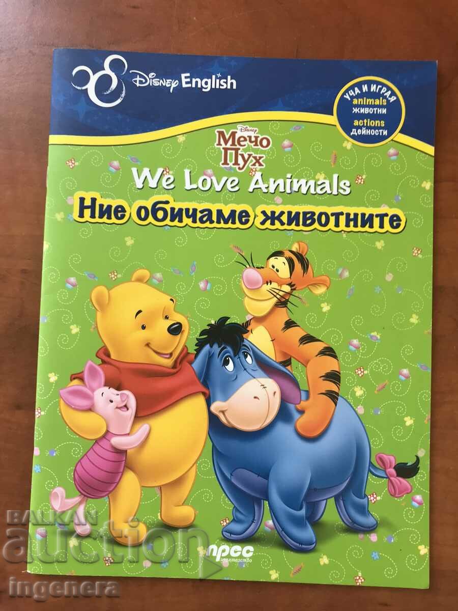 BOOK-WE LOVE ANIMALS-2014-I LEARN AND PLAY