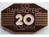 16444 Badge - 20 years CO Pamukotex