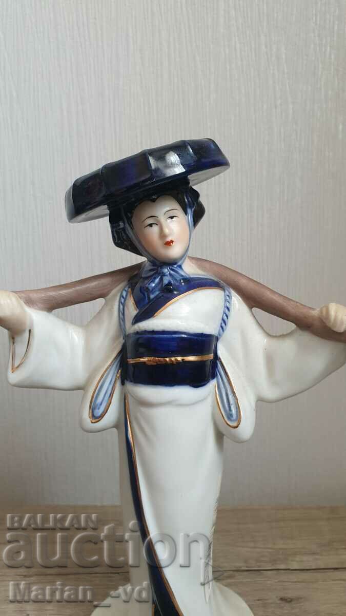 Японска порцеланова фигура с цена 40.00 лв. | € 20.45 Японска порцеланова фигура с цена 40.00 лв. | € 20.45