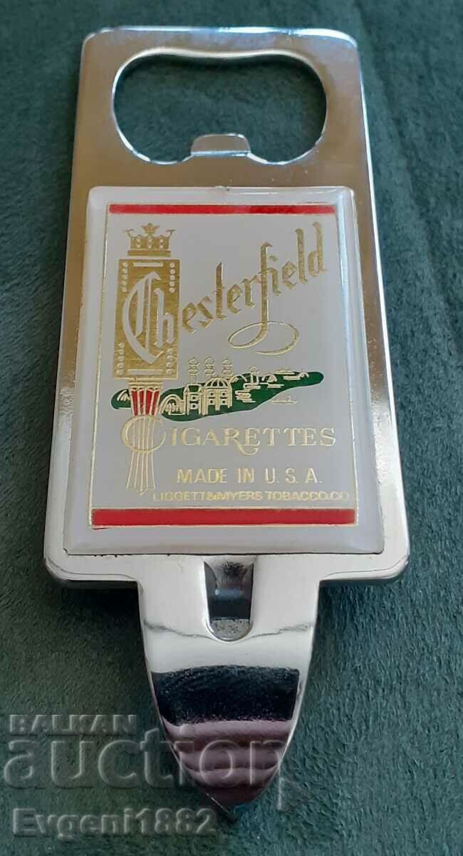 Chesterfield - Cigarettes Old Opener Made in Japan with price 30.00 BGN | € 15.34