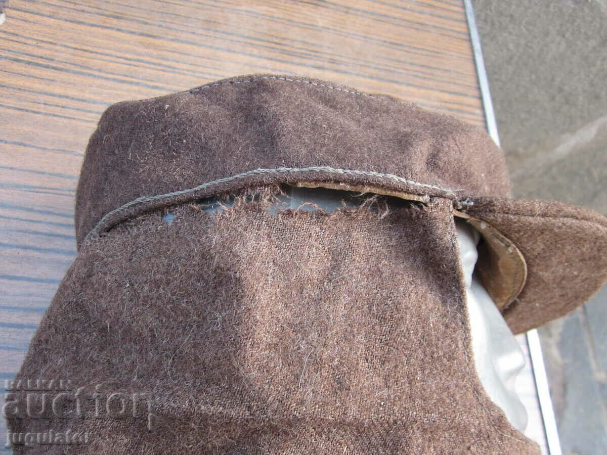 WWI Bulgarian Royal Artillery Combat Cap Royal Cap - 7 WWI Bulgarian Royal Artillery Combat Cap Royal Cap - 7