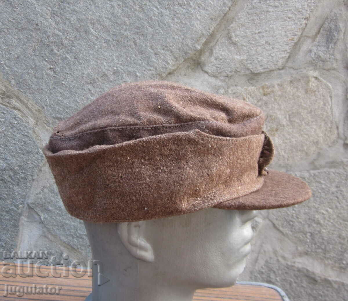 WWI Bulgarian Royal Artillery Combat Cap Royal Cap WWI Bulgarian Royal Artillery Combat Cap Royal Cap