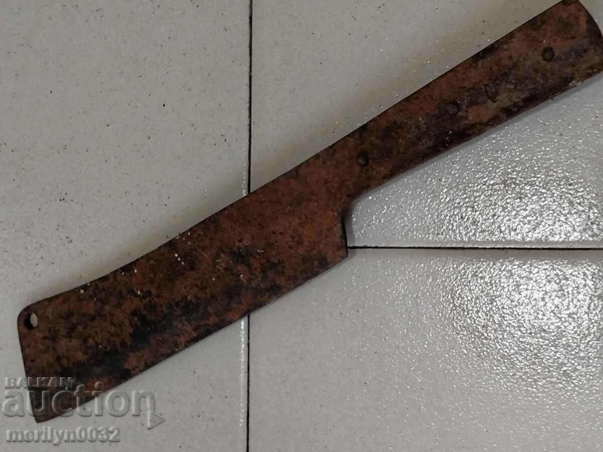 Old forged saber, axe, axe, knife, machete, blade - 6 Old forged saber, axe, axe, knife, machete, blade - 6