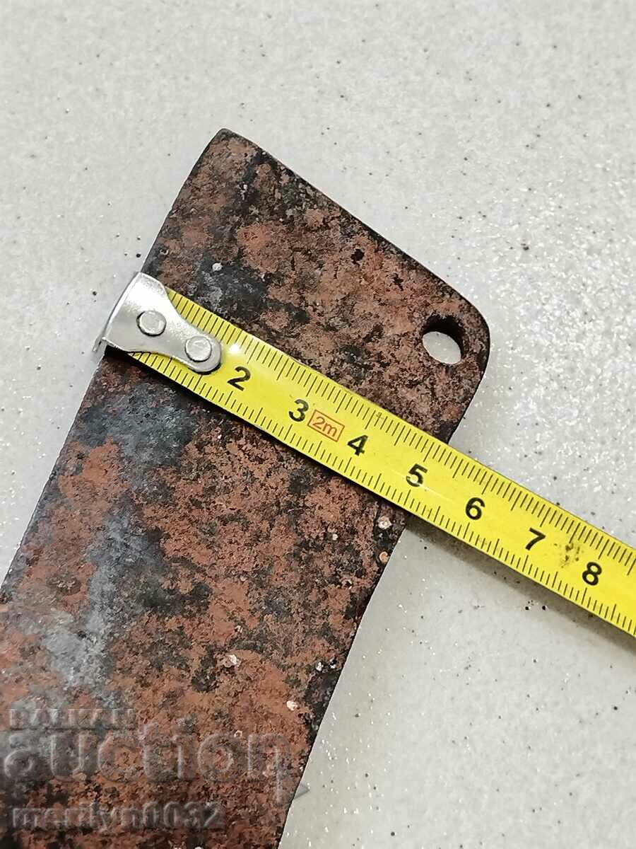 Old forged saber, axe, axe, knife, machete, blade - 7 Old forged saber, axe, axe, knife, machete, blade - 7