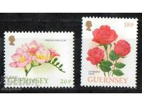 1997. Guernsey. Flowers.