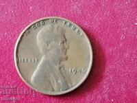 1946 год 1 цент  САЩ