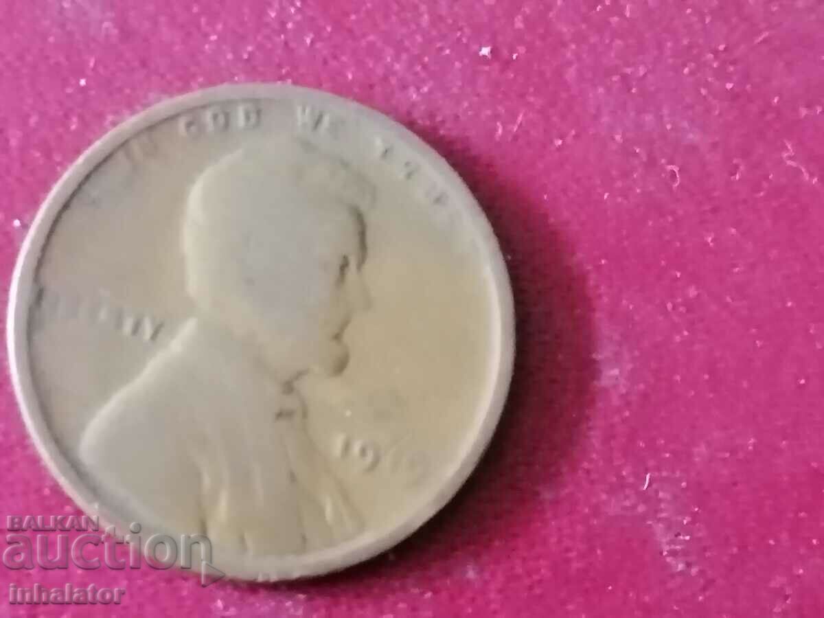 1919 1 cent SUA