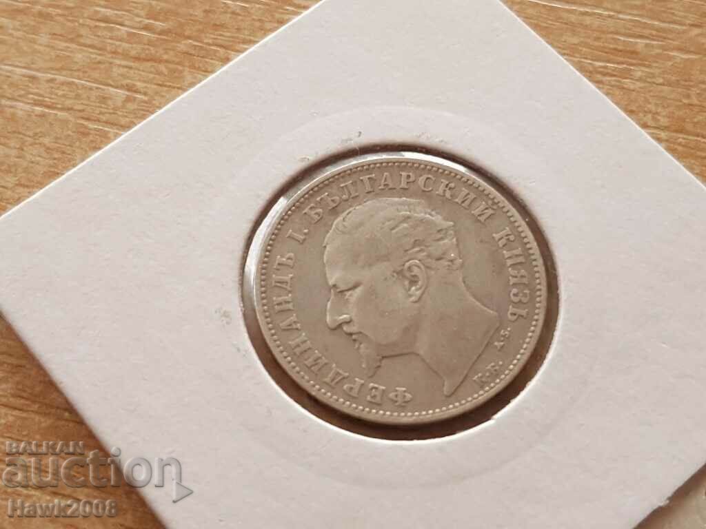 1 lev 1894 Principality of Bulgaria Silver Coin 1 - 5 1 lev 1894 Principality of Bulgaria Silver Coin 1 - 5