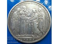 Shield 1834 Vatican Pontiff Gregory XVI silver