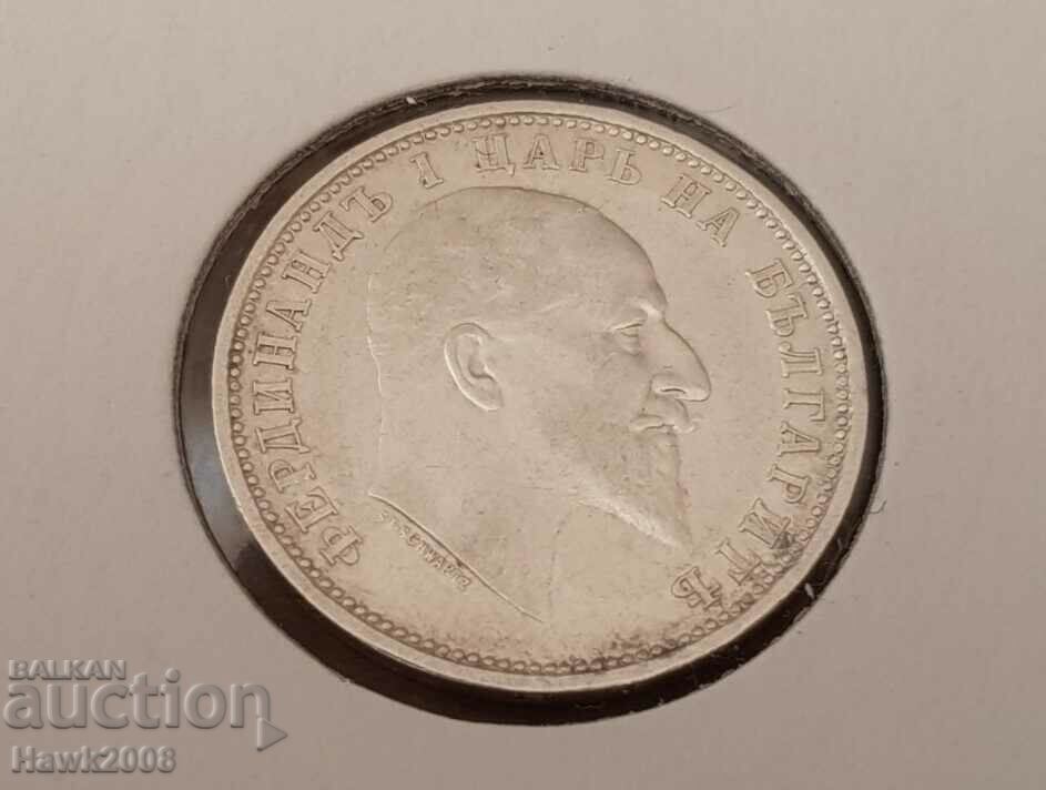 1 λεβ 1910 ΒΑΣΙΛΕΙΟ ΒΟΥΛΓΑΡΙΑΣ Ασημένιο νόμισμα 7 - 5