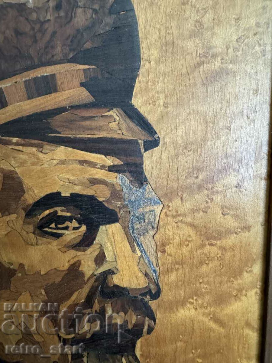 Painting, marquetry with price 150.00 BGN | € 76.69