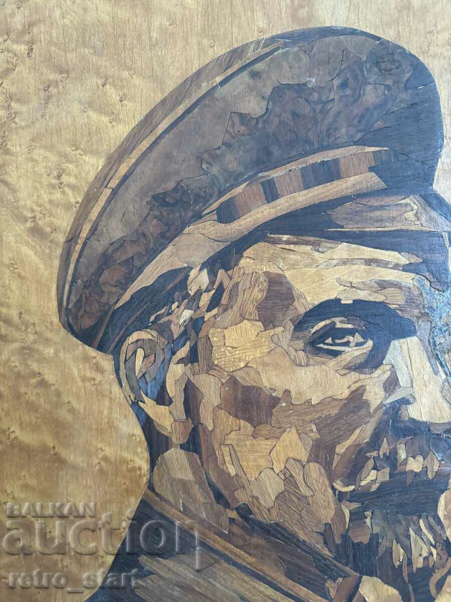 Auction  Painting, marquetry