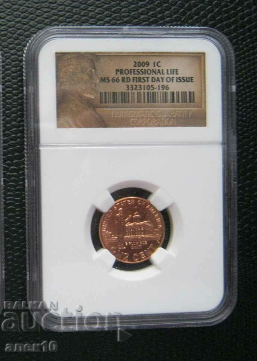 US 1 cent 2009
