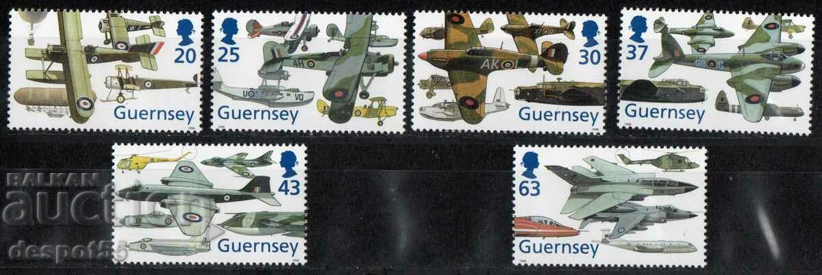 1998. Guernsey. 80 years of the Royal Air Force.
