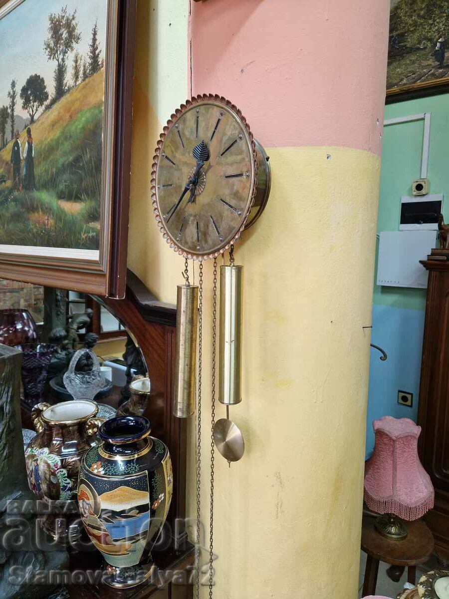 Rare Antique German Krauss Wall Clock