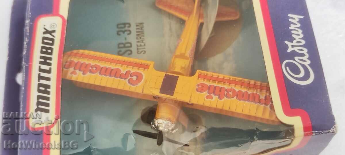 CUTIA DE chibrituri LESNEY. Nr. SB39 Stearman cu preț 19.99 BGN | € 10.22 CUTIA DE chibrituri LESNEY. Nr. SB39 Stearman cu preț 19.99 BGN | € 10.22