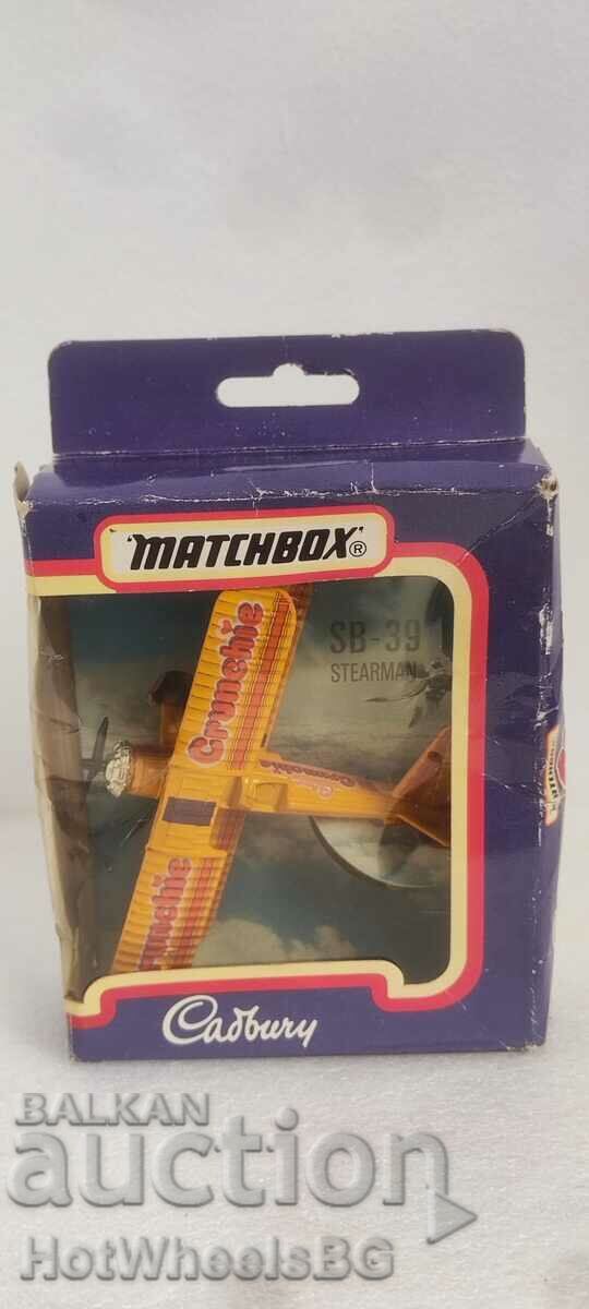 CUTIA DE chibrituri LESNEY. Nr. SB39 Stearman CUTIA DE chibrituri LESNEY. Nr. SB39 Stearman