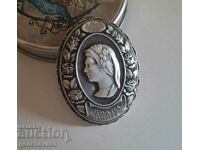 Jubilee old brooch 100 years LADY OF WOMEN