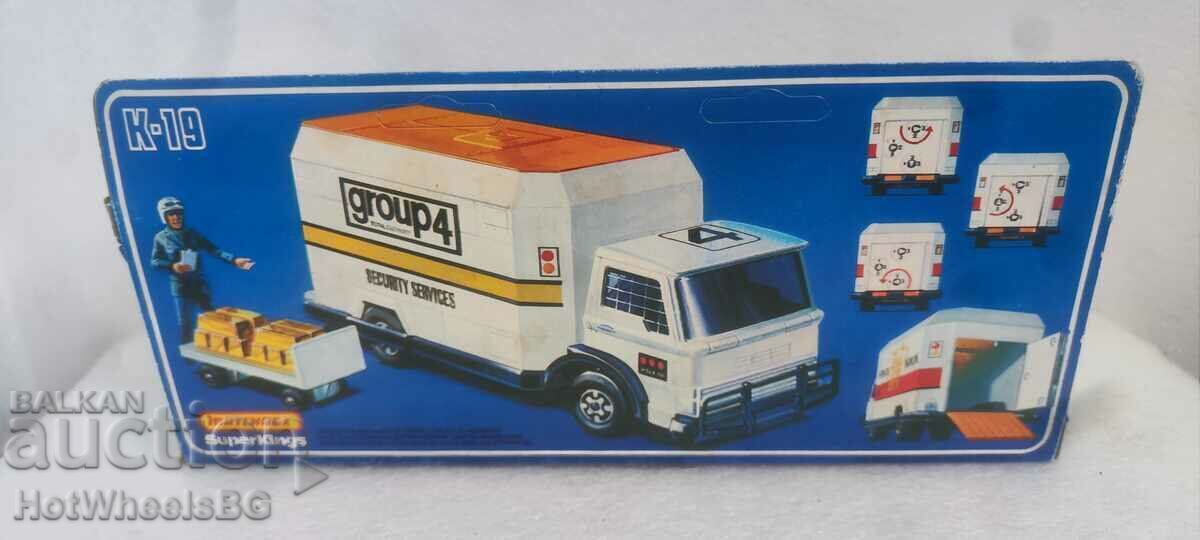 Auction MATCHBOX LESNEY Super King No. K/19 Security Truck Auction MATCHBOX LESNEY Super King No. K/19 Security Truck