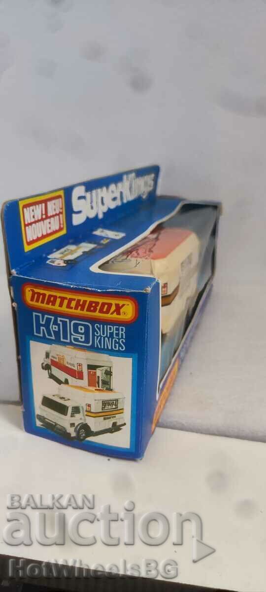 Delivery of MATCHBOX LESNEY Super King No. K/19 Security Truck Delivery of MATCHBOX LESNEY Super King No. K/19 Security Truck