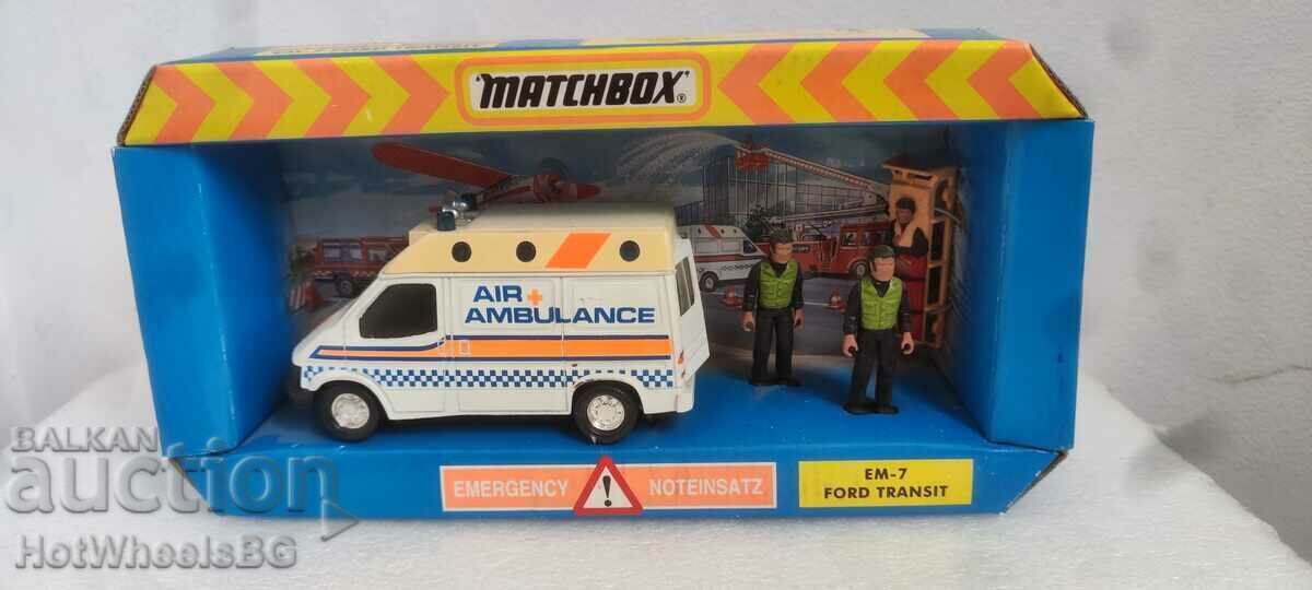 MATCHBOX LESNEY Super King No EM7 Ford Transit Ambulance with price 80.00 BGN | € 40.90 MATCHBOX LESNEY Super King No EM7 Ford Transit Ambulance with price 80.00 BGN | € 40.90