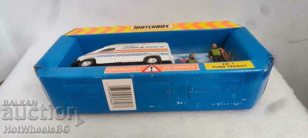 MATCHBOX LESNEY Super King No EM7 Ford Transit Ambulance - 7 MATCHBOX LESNEY Super King No EM7 Ford Transit Ambulance - 7