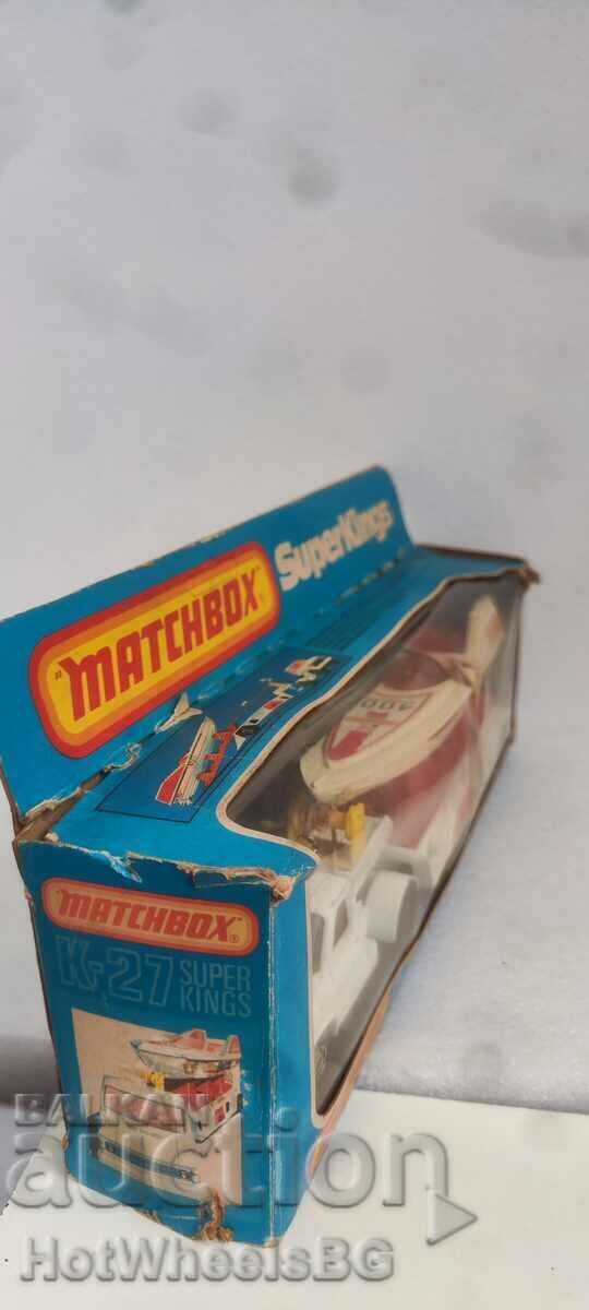Delivery of MATCHBOX LESNEY Super King No. K27 Power Boat and Transporter Delivery of MATCHBOX LESNEY Super King No. K27 Power Boat and Transporter