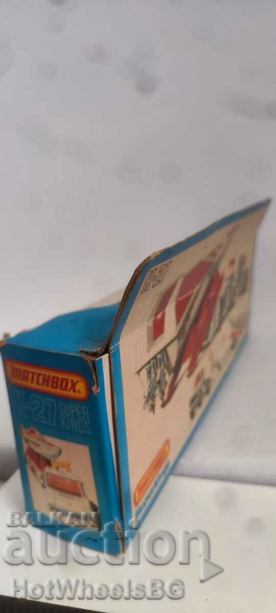 MATCHBOX LESNEY Super King No. K27 Power Boat and Transporter - 6 MATCHBOX LESNEY Super King No. K27 Power Boat and Transporter - 6