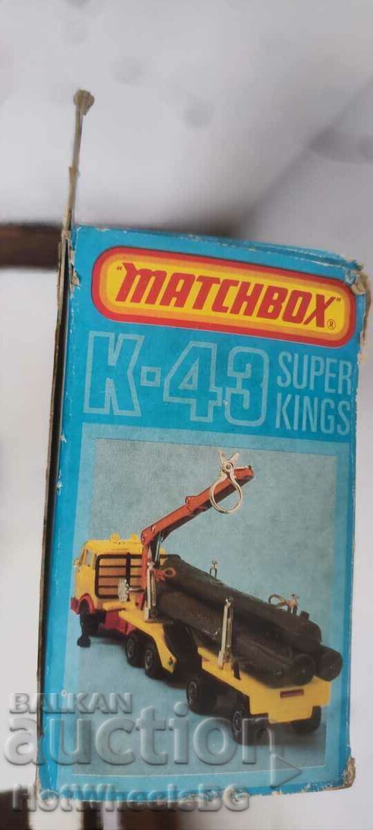 Delivery of MATCHBOX LESNEY Super King No. K43 Log Transporter Delivery of MATCHBOX LESNEY Super King No. K43 Log Transporter