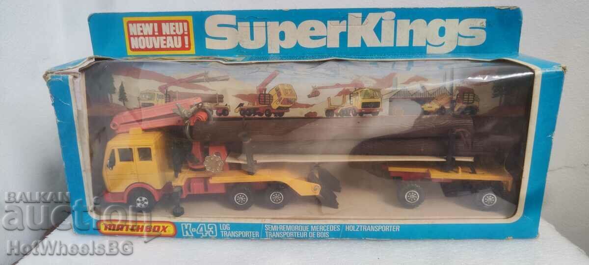 MATCHBOX LESNEY Super King No. K43 Μεταφορέας κορμών