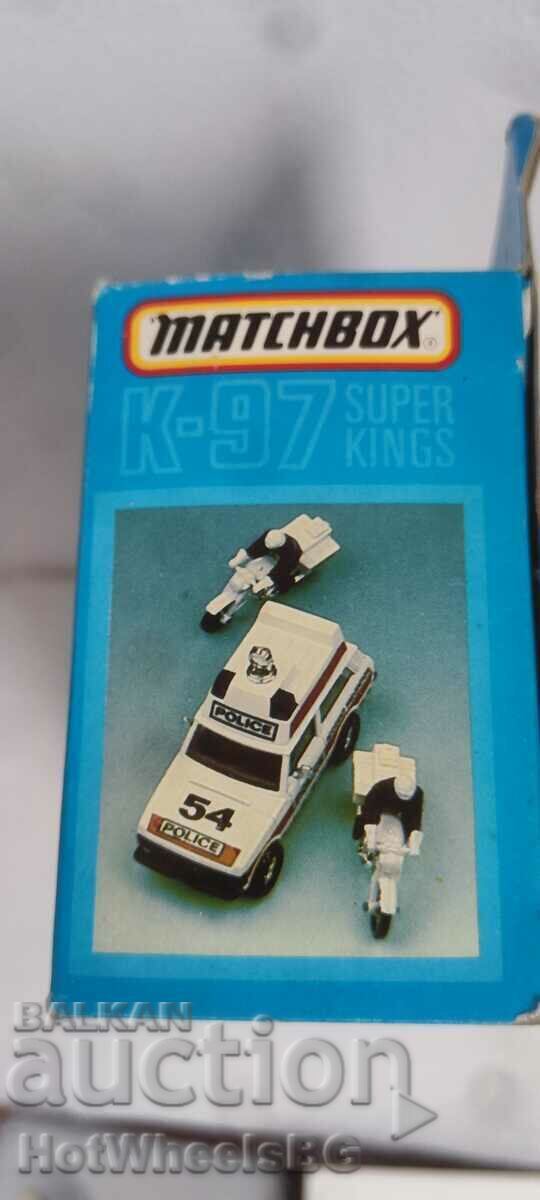 MATCHBOX LESNEY Super King No. K97 Rance Rover Police - 6 MATCHBOX LESNEY Super King No. K97 Rance Rover Police - 6