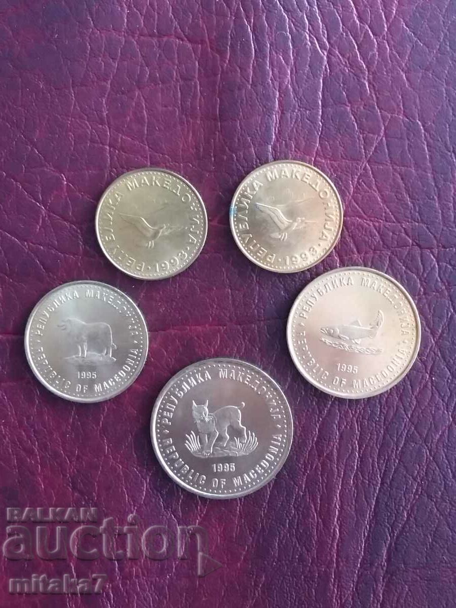 Сет монети, Северна Македония