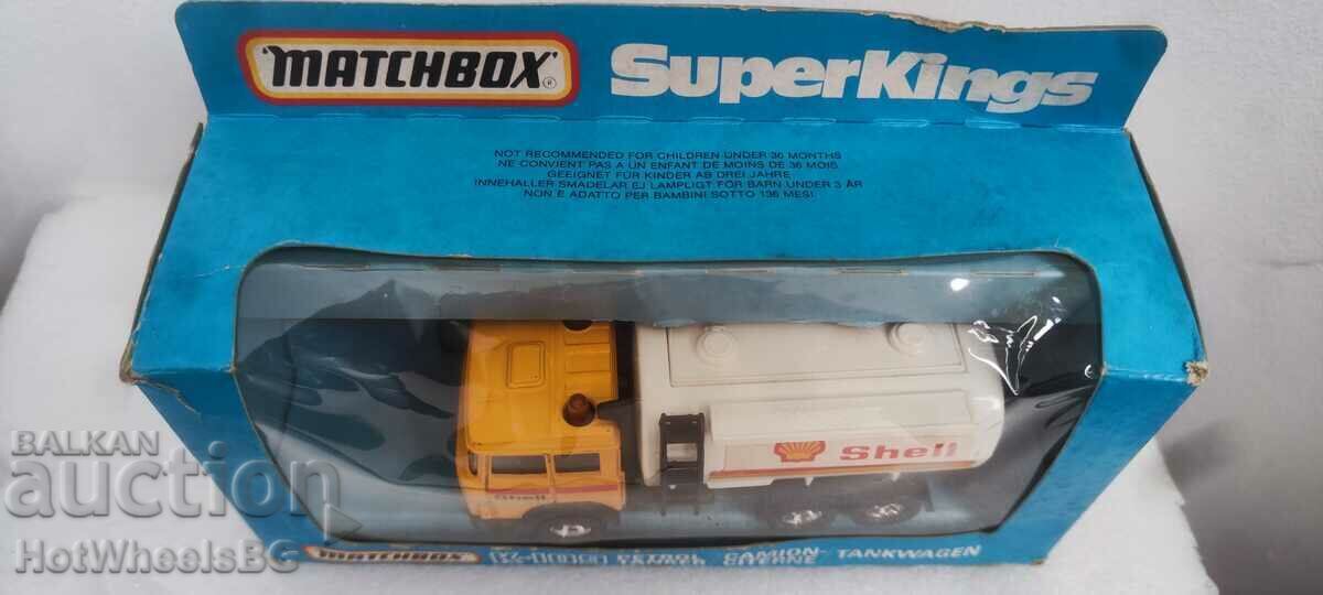 MATCHBOX LESNEY Super King Nо K109 Petrol Tanker с цена 60.00 лв. | € 30.68 MATCHBOX LESNEY Super King Nо K109 Petrol Tanker с цена 60.00 лв. | € 30.68