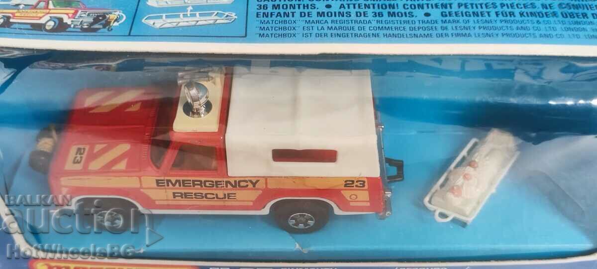 MATCHBOX LESNEY Super King No. K65 Plymouth Emergency Rescue with price 60.00 BGN | € 30.68 MATCHBOX LESNEY Super King No. K65 Plymouth Emergency Rescue with price 60.00 BGN | € 30.68