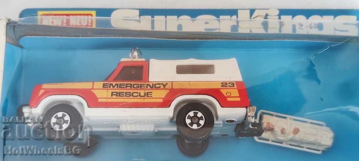 Auction MATCHBOX LESNEY Super King No. K65 Plymouth Emergency Rescue Auction MATCHBOX LESNEY Super King No. K65 Plymouth Emergency Rescue