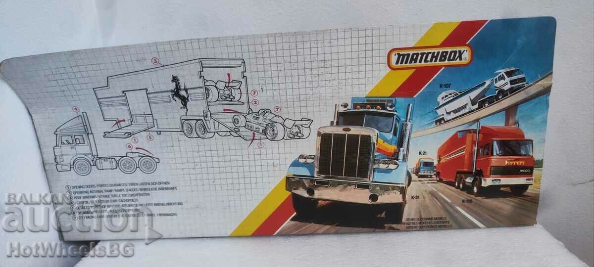 MATCHBOX LESNEY Super King No. K116 Racing Car Transporter - 5 MATCHBOX LESNEY Super King No. K116 Racing Car Transporter - 5