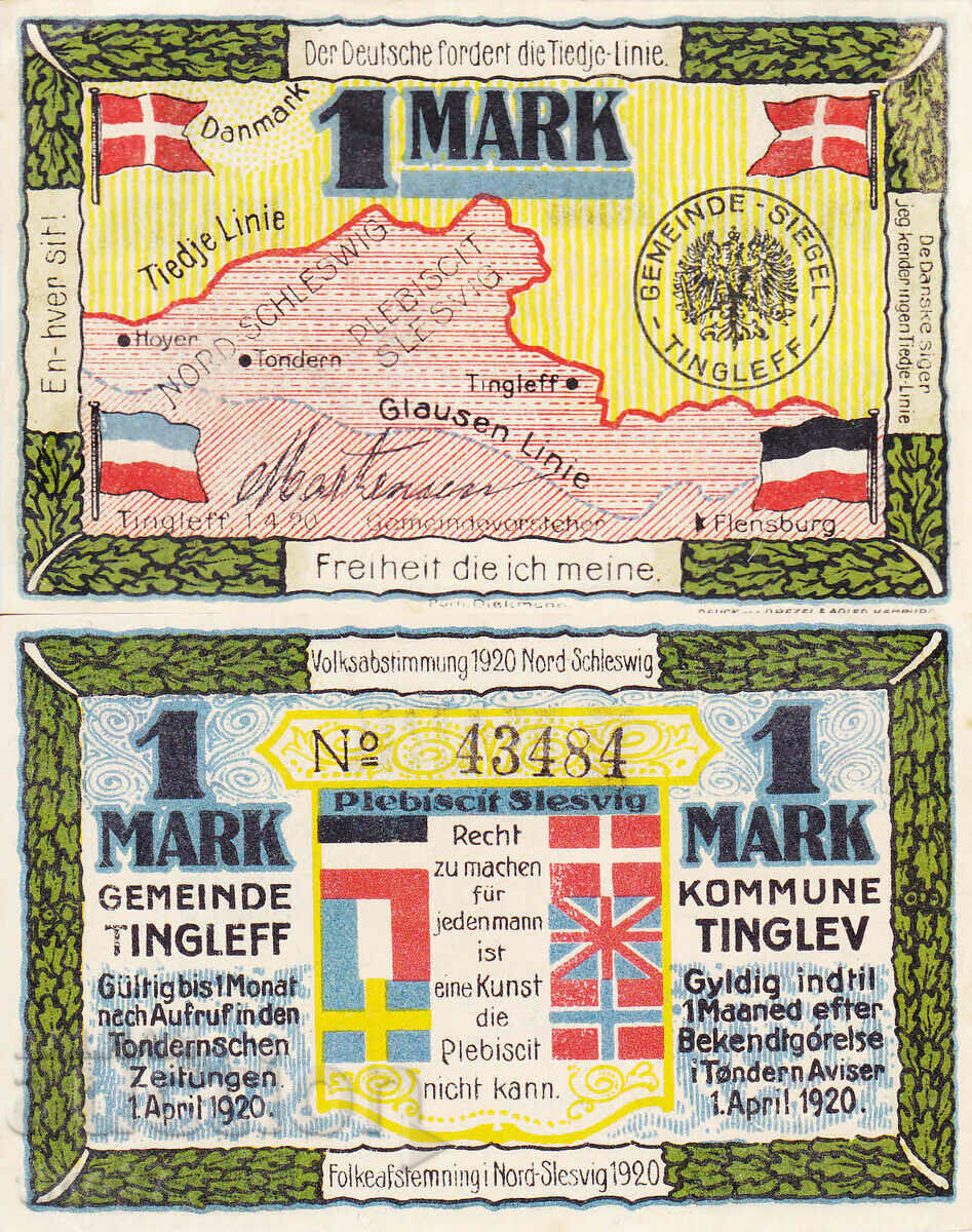 tino37- GERMANIA - 1 STAMPA - 1920- AU